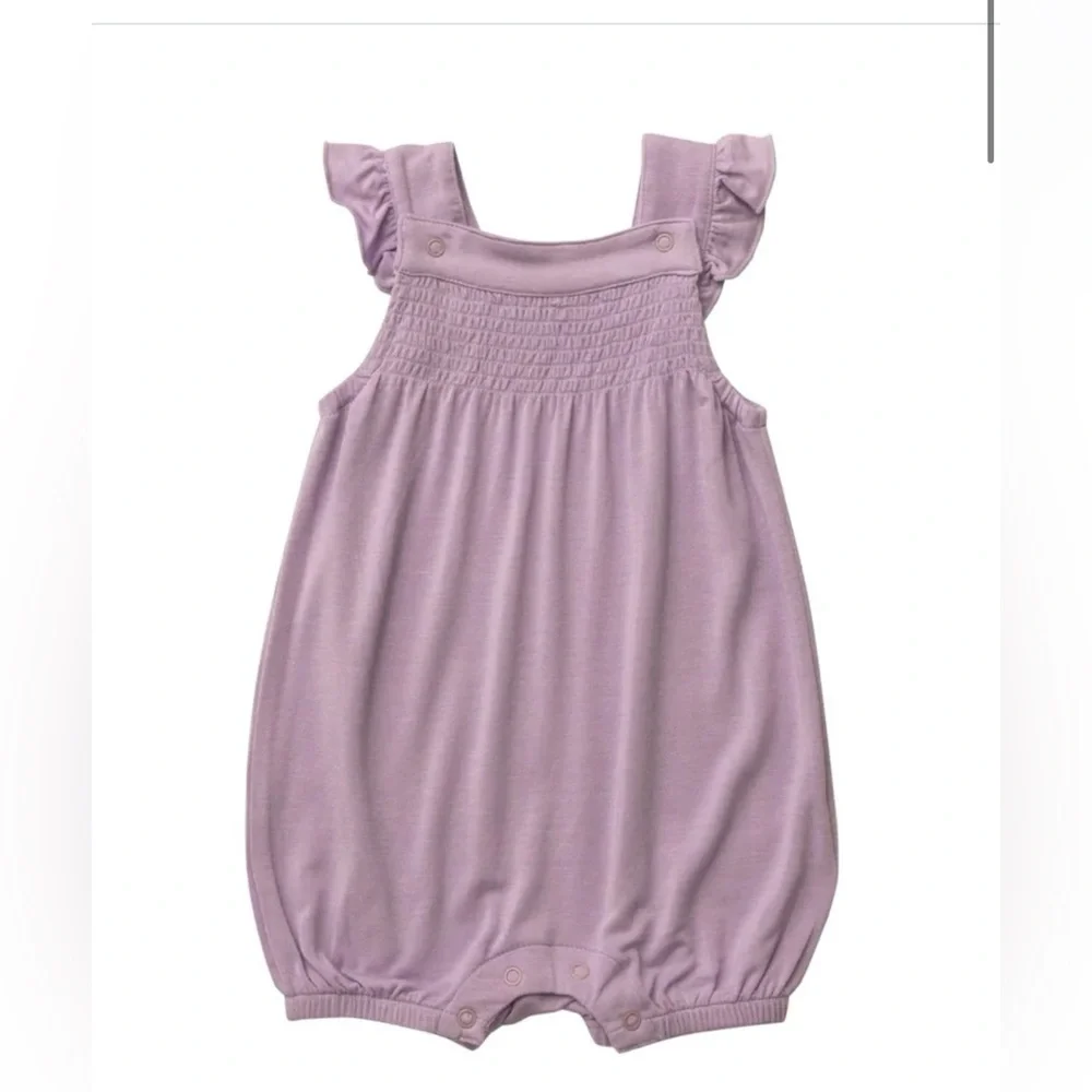 Angel Dear Lavender Baby Romper